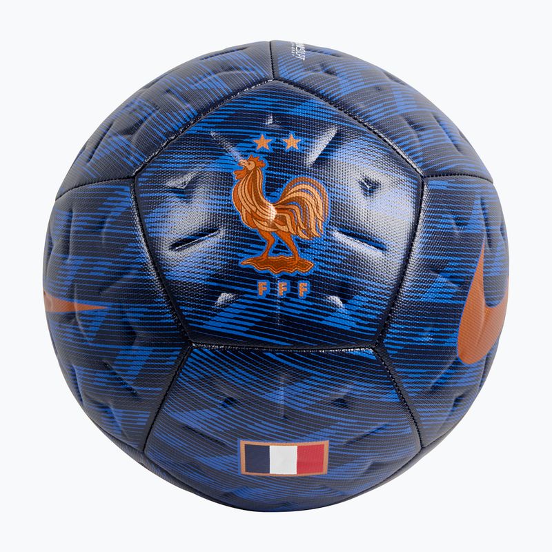 Fotbalový míč Nike Academy France blackened blue/game royal size 5 2