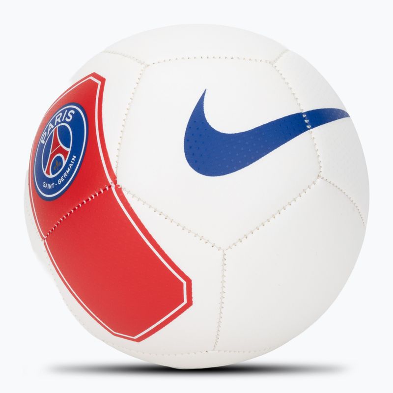 Míč na minifotbal Nike Skills Paris-Saint Germain white/university red size 1 2