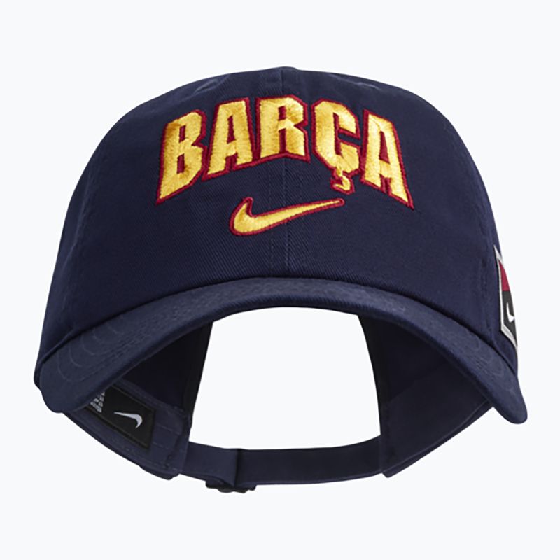 Dětská kšiltovka Nike FC Barcelona Club Cotton blackened blue 3