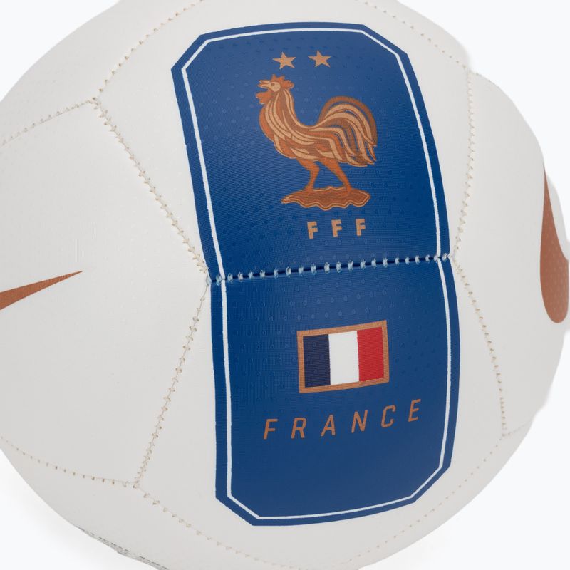 Míč na minifotbal Nike Skills France white size 1 3