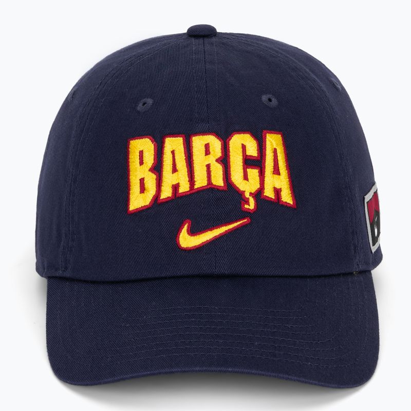 Kšiltovka Nike FC Barcelona Club Cotton blackened blue 2
