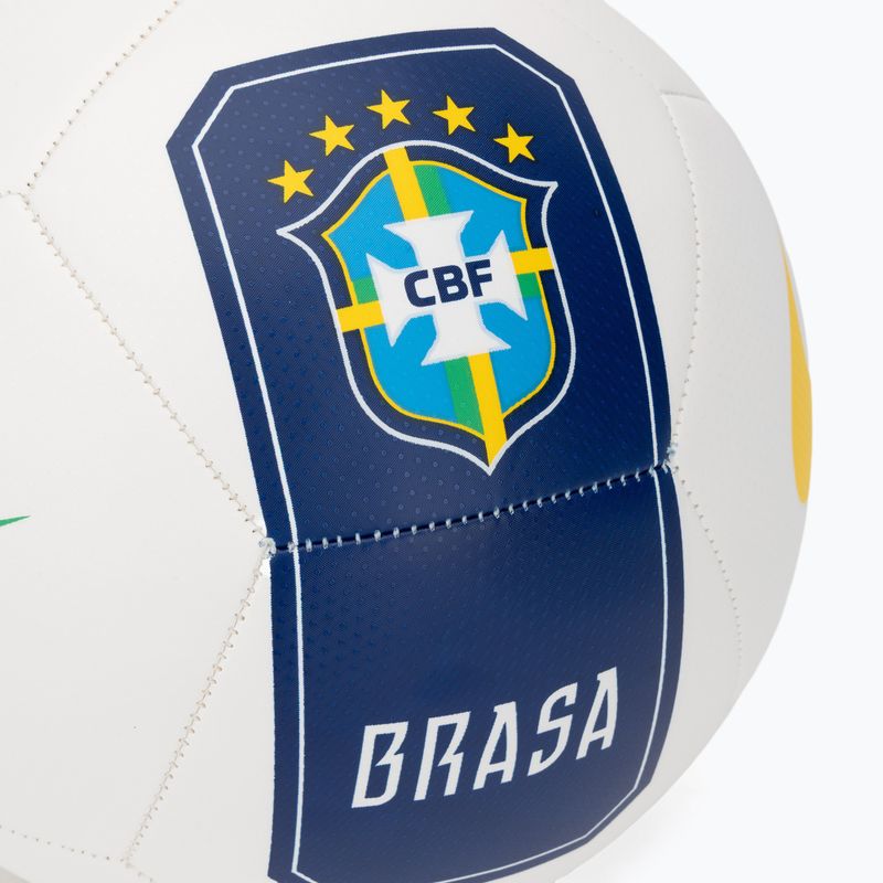Fotbalový míč Nike Pitch Brazil white size 5 3