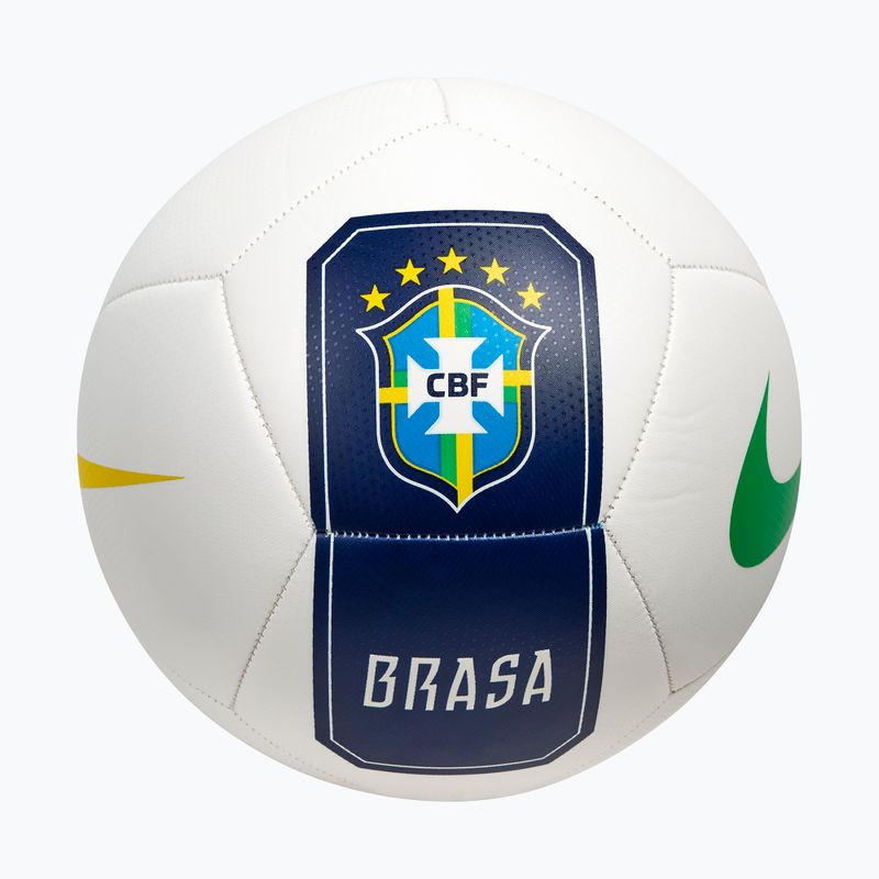Fotbalový míč Nike Pitch Brazil white size 5 2