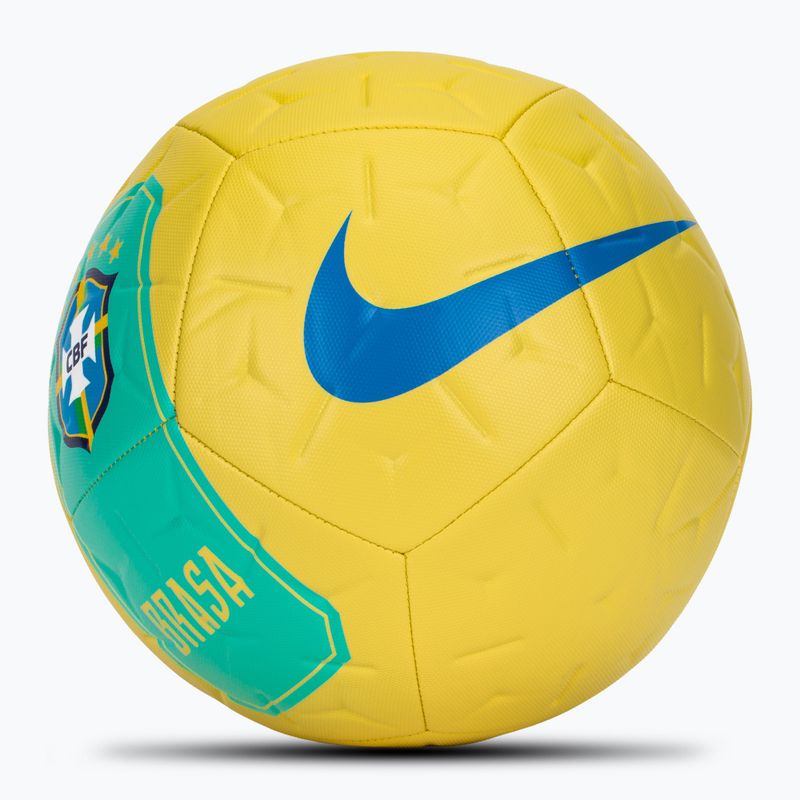 Fotbalový míč Nike Academy Brazil canary/light mint size 5 2