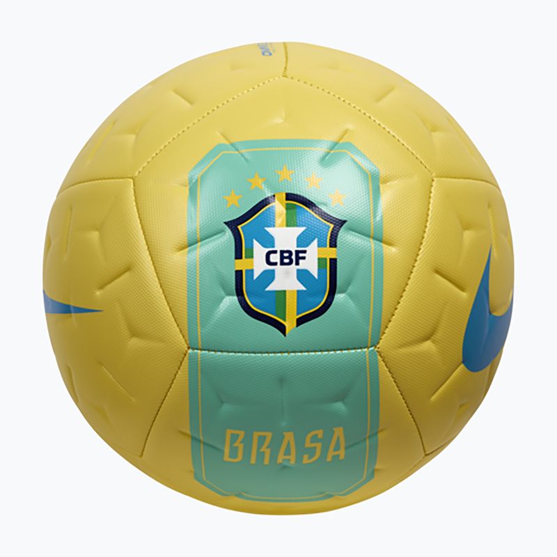 Fotbalový míč Nike Academy Brazil canary/light mint size 5 2