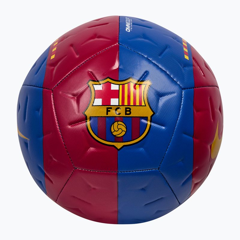 Fotbalový míč Nike Academy FC Barcelona game royal/cardinal red size 5 2