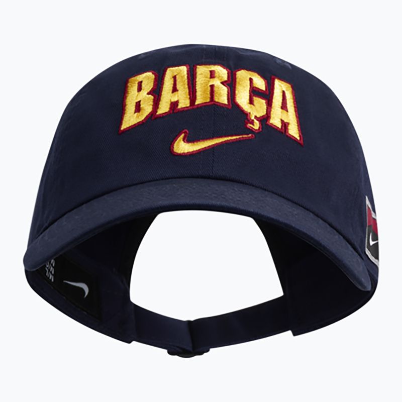 Kšiltovka Nike FC Barcelona Club Cotton blackened blue 3