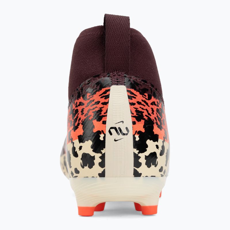 Dětské kopačky Nike United Jr. Mercurial Superfly 10 Academy MG burgundy crush/metallic silver 6