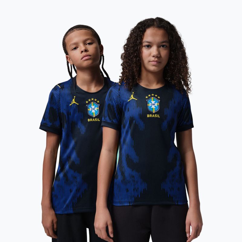 Dětské fotbalové tričko Nike Brazil 2026 Stadium Away Soccer Replica 3