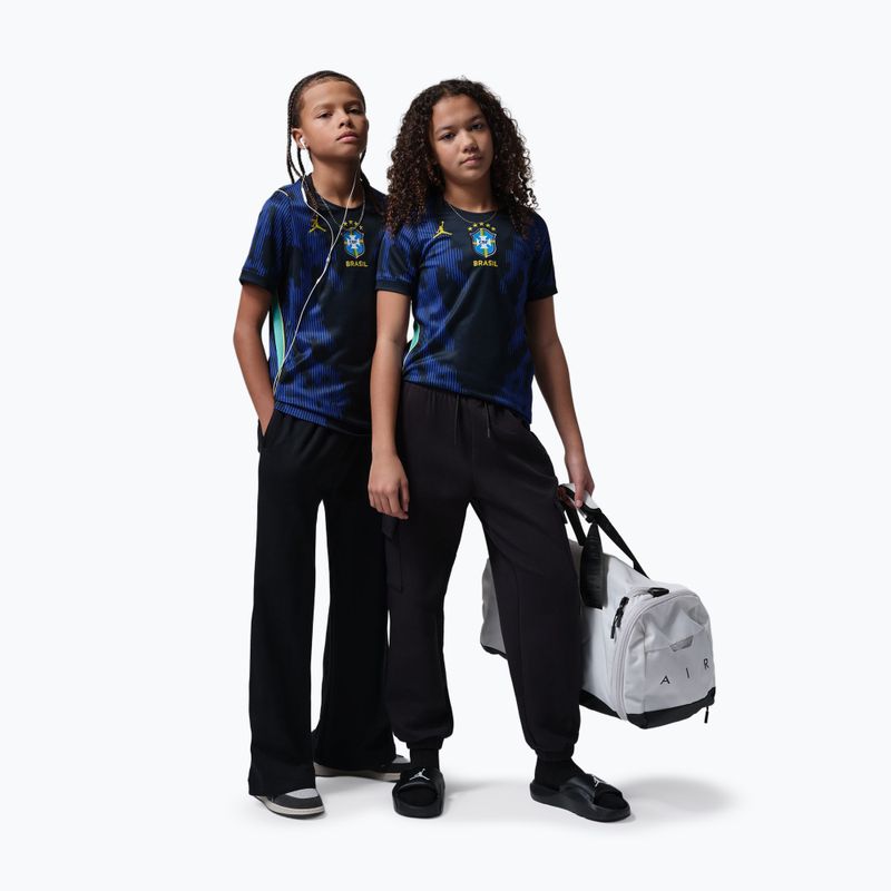 Dětské fotbalové tričko Nike Brazil 2026 Stadium Away Soccer Replica 4