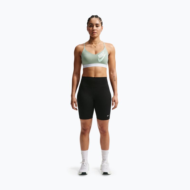 Tréninková podprsenka Nike Indy Light Support steam/white/barely green 2
