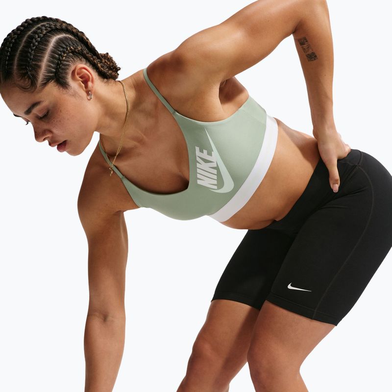 Tréninková podprsenka Nike Indy Light Support steam/white/barely green 4