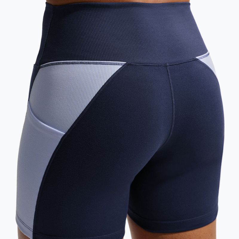 Dámské šortky Nike One High Waisted Biker 5" midnight navy/hydrogen blue/white 6
