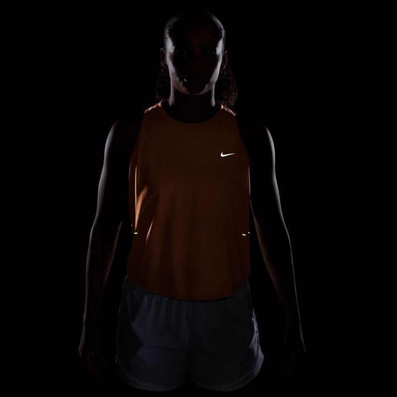 Dámské běžecké tričko Nike Swift Breathe Dri-Fit orange pulse/photon dust 7