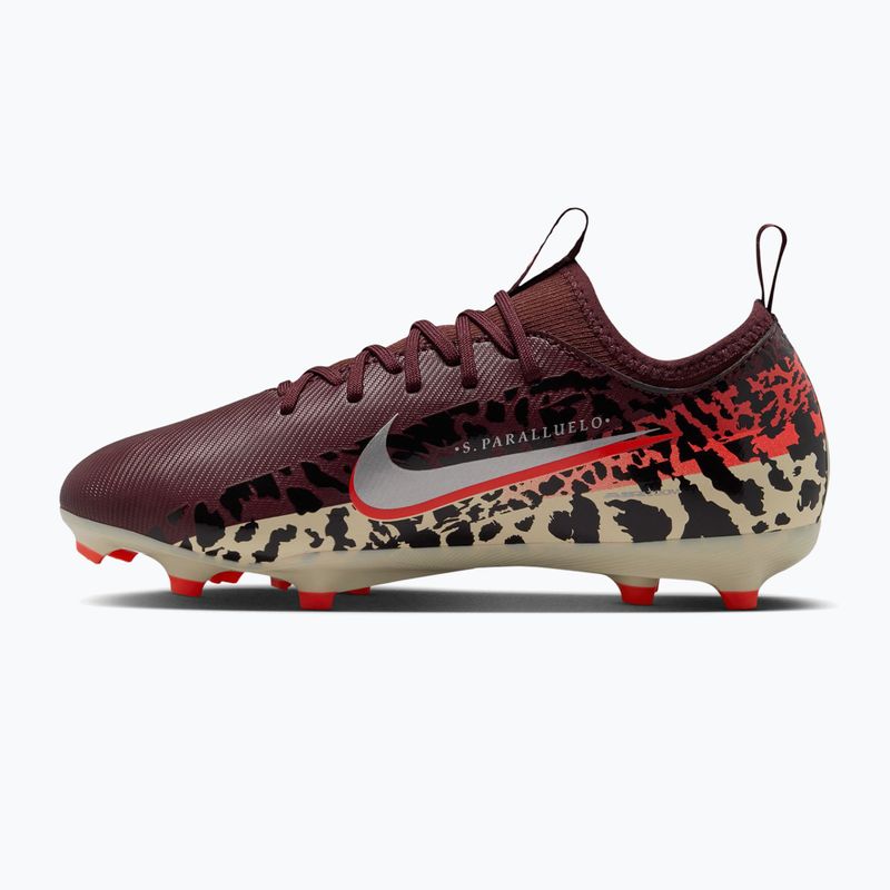 Dětské kopačky Nike United Jr. Mercurial Vapor 16 Academy MG burgundy crush/metallic silver 2