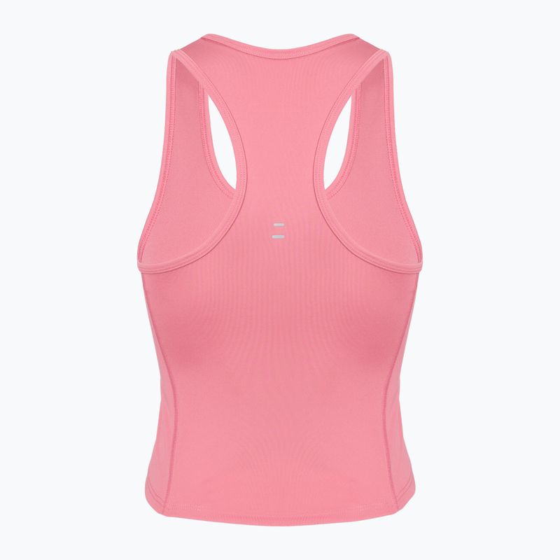 Dámské běžecké tričko Nike Swoosh Run Dri-Fit peony/photon dust/white 3