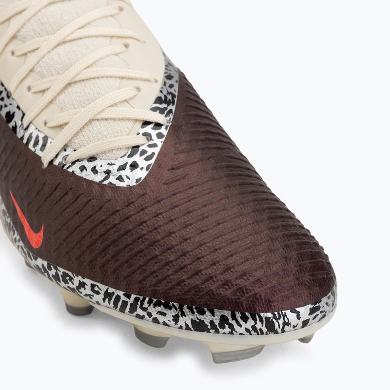 Pánské kopačky Nike United Phantom 6 High Academy MG burgundy crush/fossil/university red 7