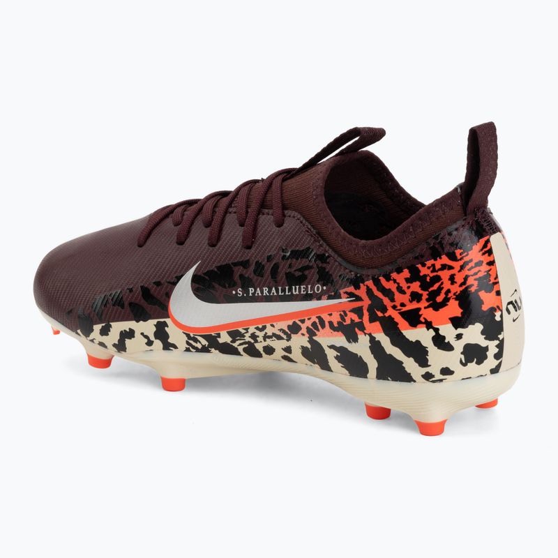 Dětské kopačky Nike United Jr. Mercurial Vapor 16 Academy MG burgundy crush/metallic silver 3
