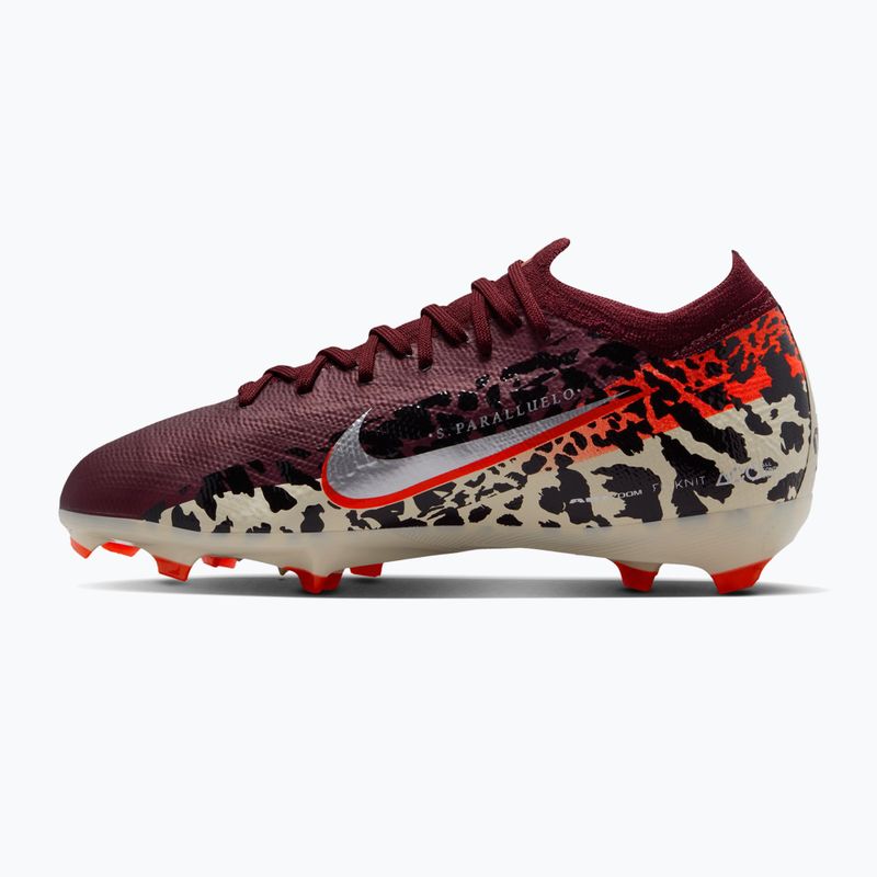 Dětské kopačky Nike United Jr. Mercurial Vapor 16 Pro FG burgundy crush/metallic silver 2