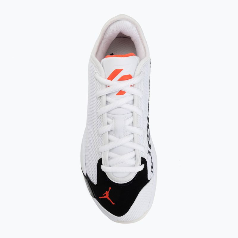 Pánská basketbalová obuv Jordan Luka 77 white/black/sail/bright crimson 5