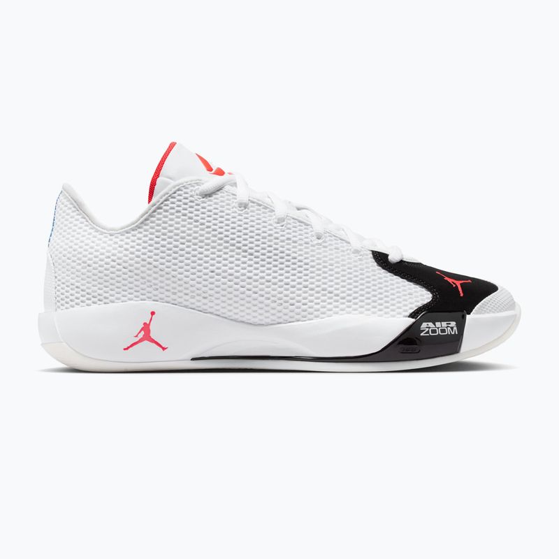 Pánská basketbalová obuv Jordan Luka 77 white/black/sail/bright crimson 8