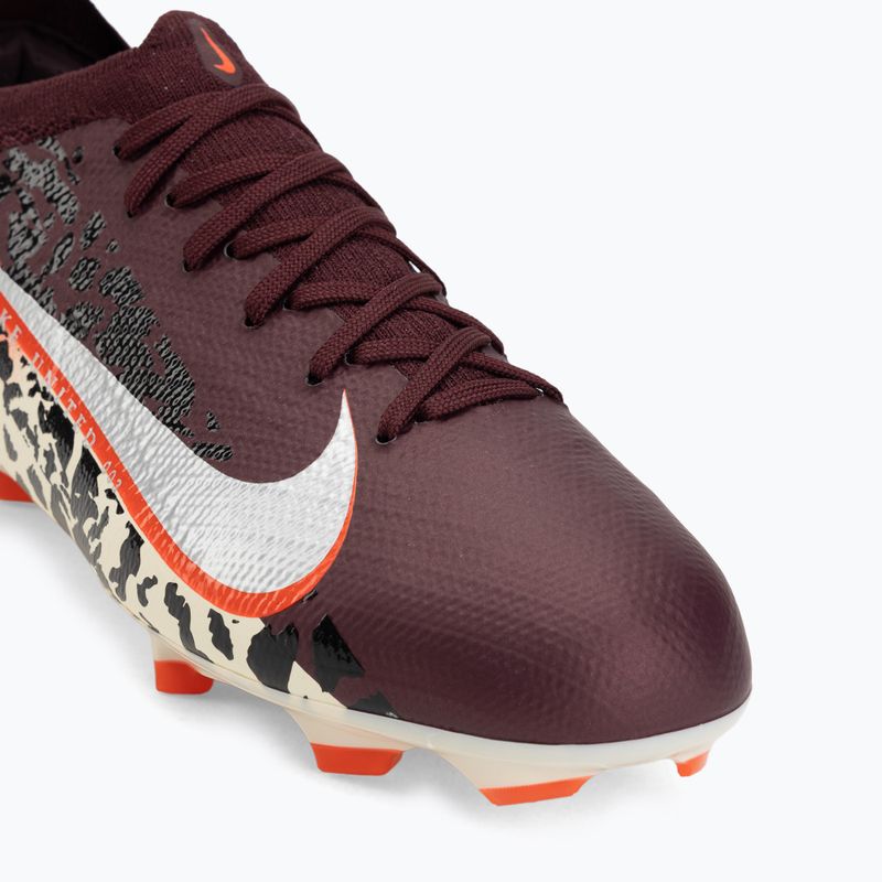 Dětské kopačky Nike United Jr. Mercurial Vapor 16 Pro FG burgundy crush/metallic silver 7