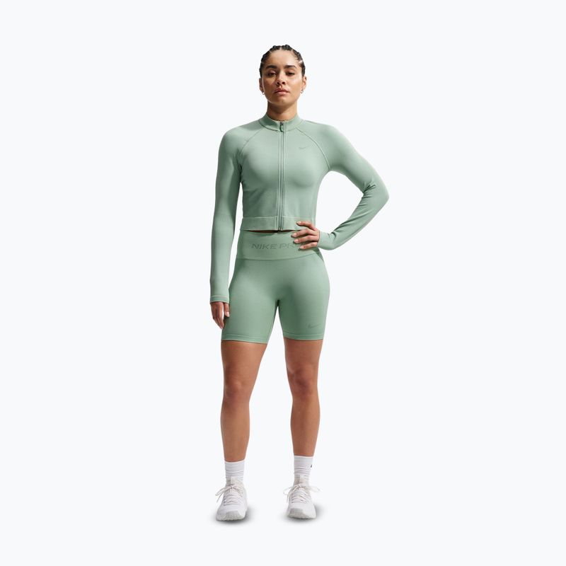 Dámské šortky Nike Pro Seamless High-Waisted Biker 5" steam 2
