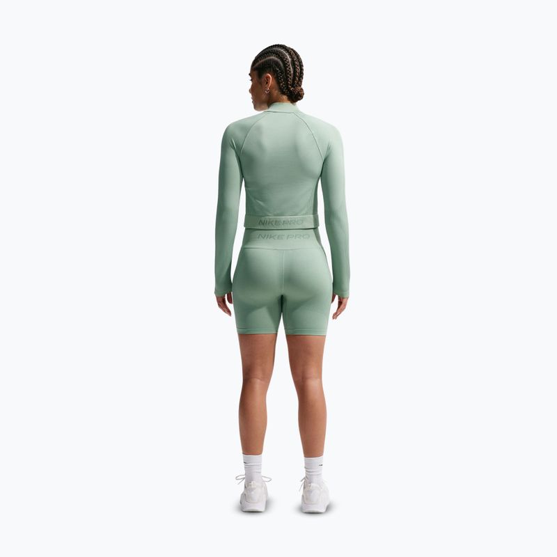 Dámské šortky Nike Pro Seamless High-Waisted Biker 5" steam 3