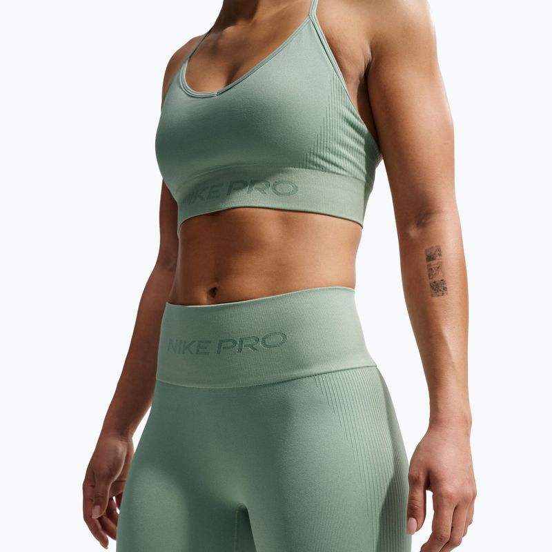 Dámské šortky Nike Pro Seamless High-Waisted Biker 5" steam 4