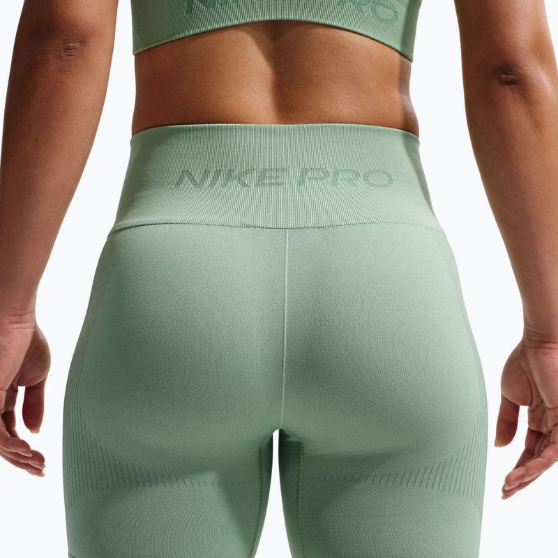 Dámské šortky Nike Pro Seamless High-Waisted Biker 5" steam 6
