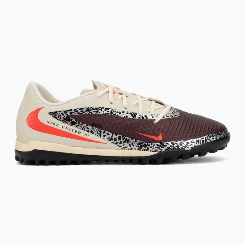 Pánské kopačky Nike United Phantom 6 Low Academy TF burgundy crush/fossil/university red 2