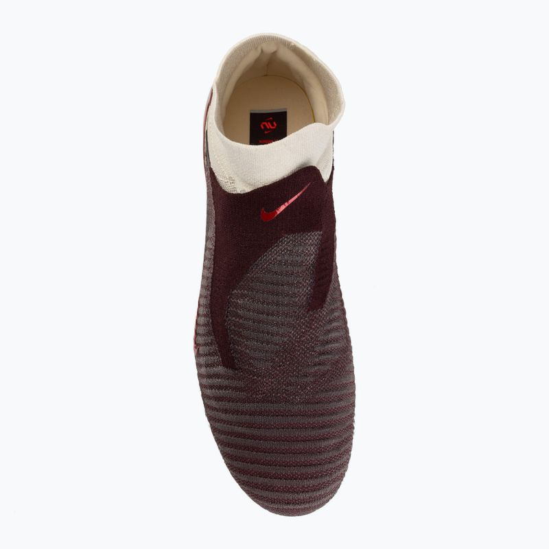 Pánské kopačky Nike United Phantom 6 High Elite FG burgundy crush/fossil/university red 5