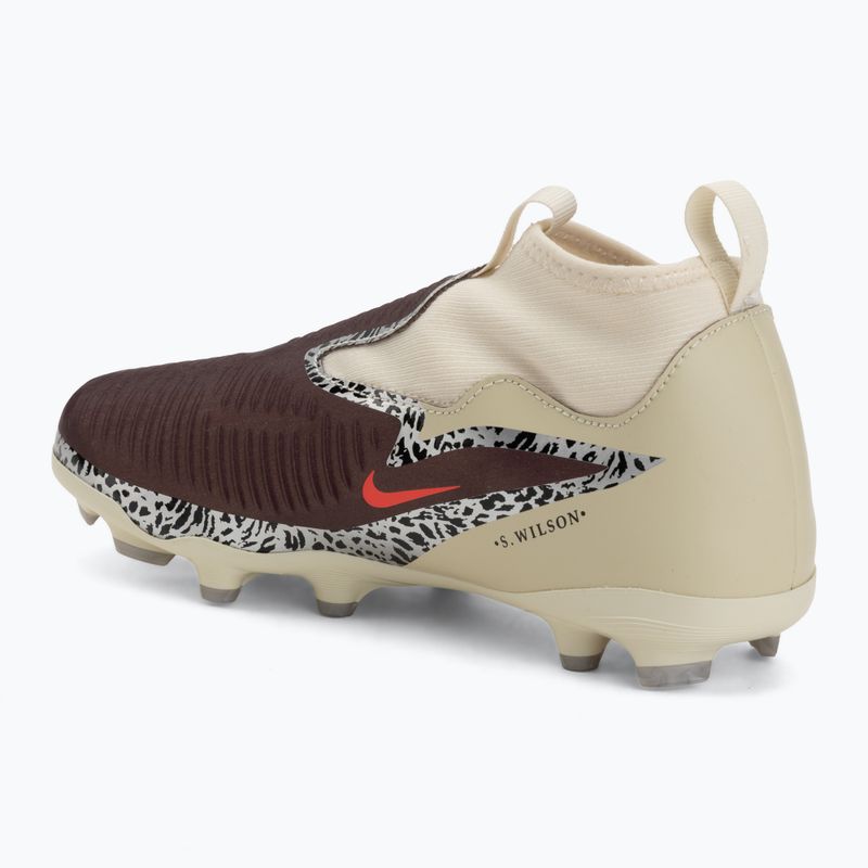 Dětské kopačky Nike United Jr. Phantom 6 High Academy MG burgundy crush/fossil/university red 3