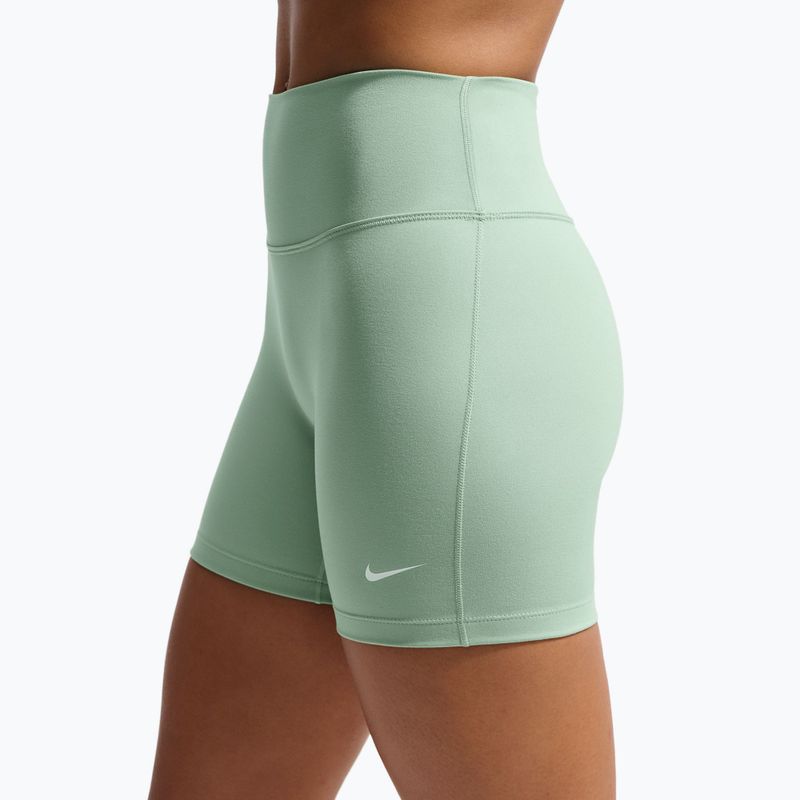 Dámské šortky Nike One High-Waisted Biker 5" steam/white 6