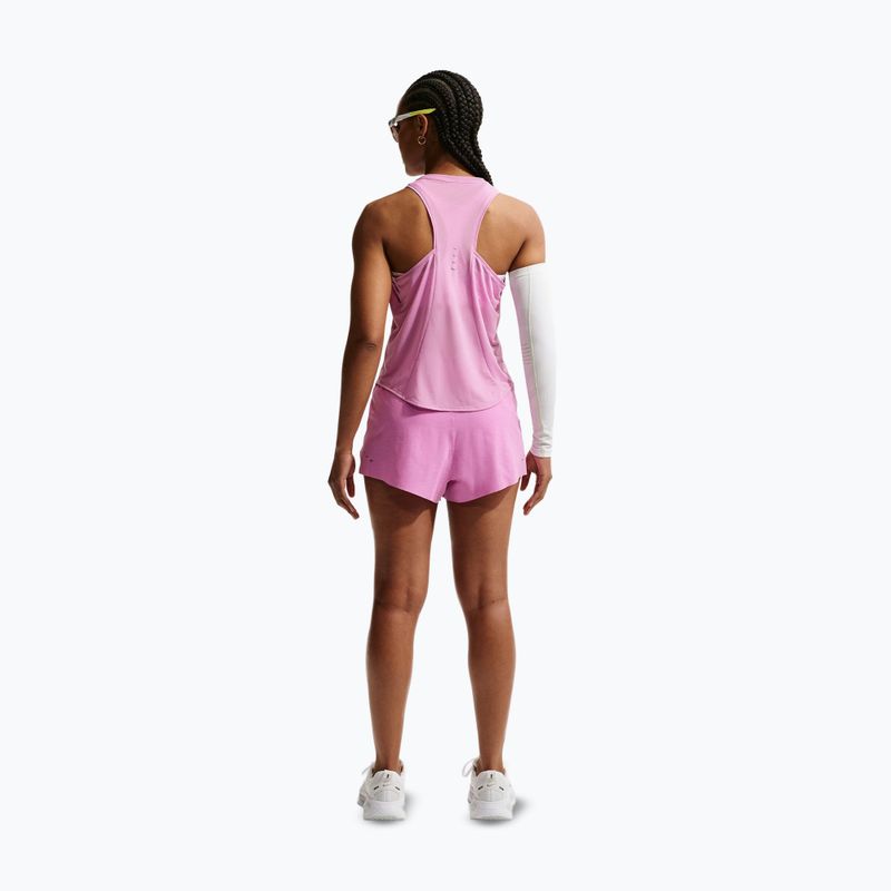 Dámské běžecké tričko Nike Swift Breathe Dri-Fit light magenta/photon dust 3