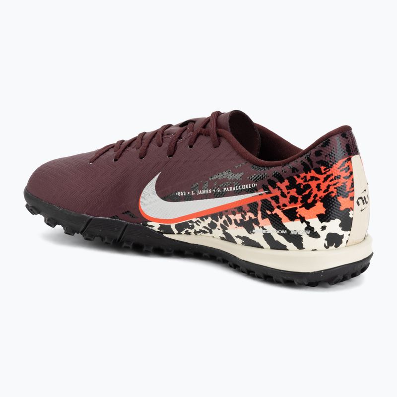 Pánské kopačky Nike United Mercurial Vapor 16 Academy TF burgundy crush/metallic silver 3