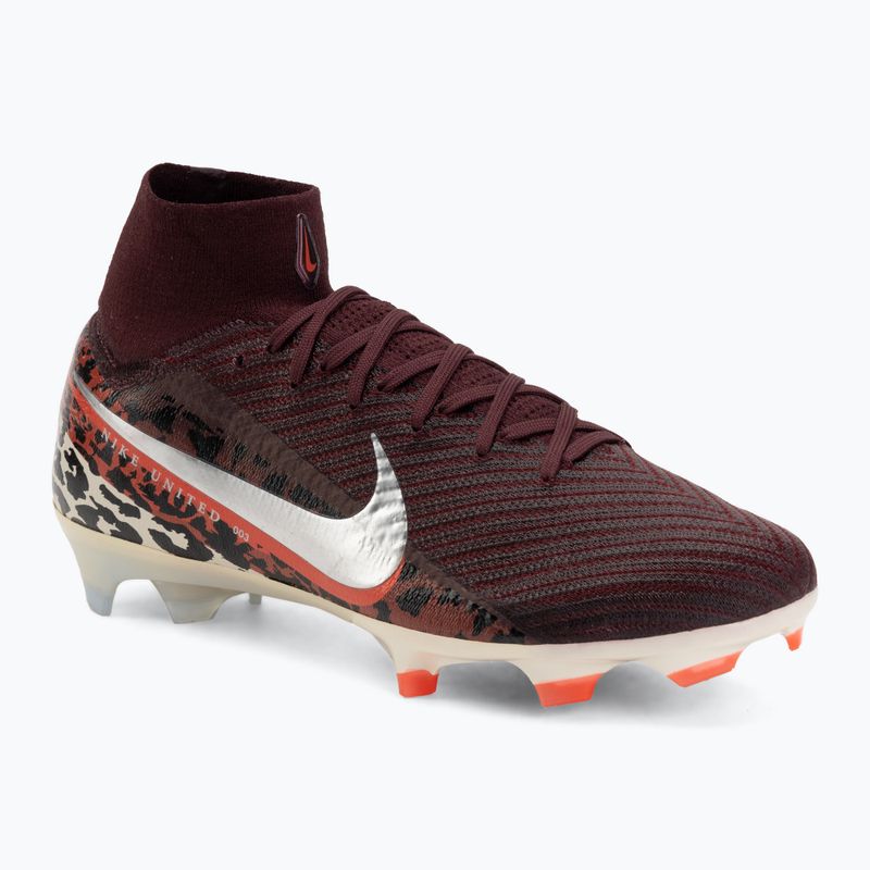 Pánské kopačky Nike United Superfly 10 Elite burgundy crush/university red/fossil/metal silver