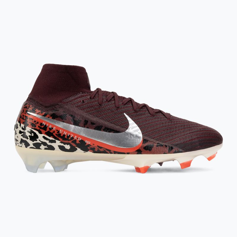Pánské kopačky Nike United Superfly 10 Elite burgundy crush/university red/fossil/metal silver 2