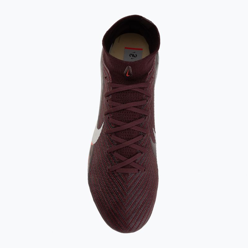 Pánské kopačky Nike United Superfly 10 Elite burgundy crush/university red/fossil/metal silver 5