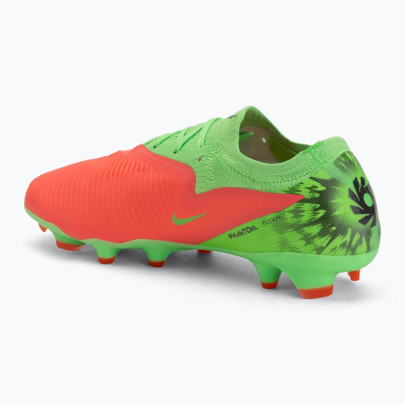 Pánské kopačky Nike Phantom 6 Low Pro Erling Haaland FG hot punch/green strike/black 3