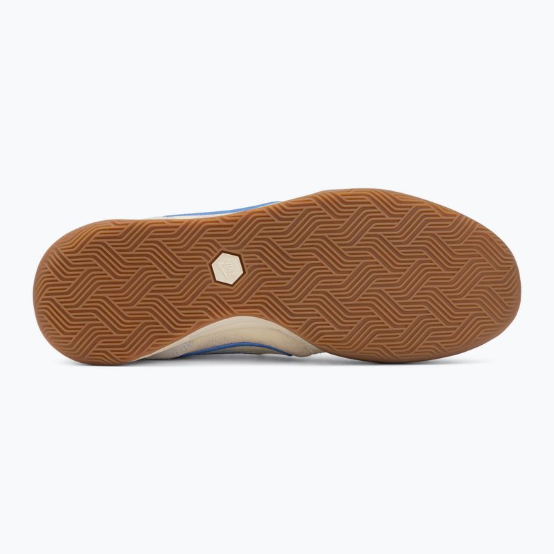 Pánské kopačky Nike Tiempo Streetgato PRM IC coconut milk/gum medium brown/blue crystal 4