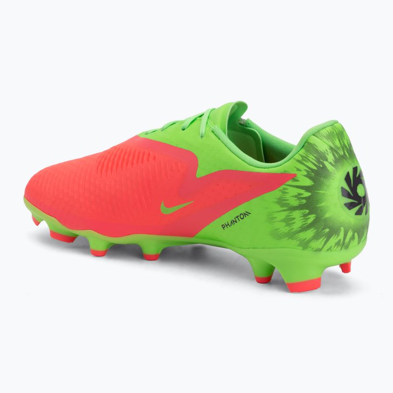 Pánské kopačky Nike Phantom 6 Low Academy Erling Haaland FG hot punch/green strike/black 3