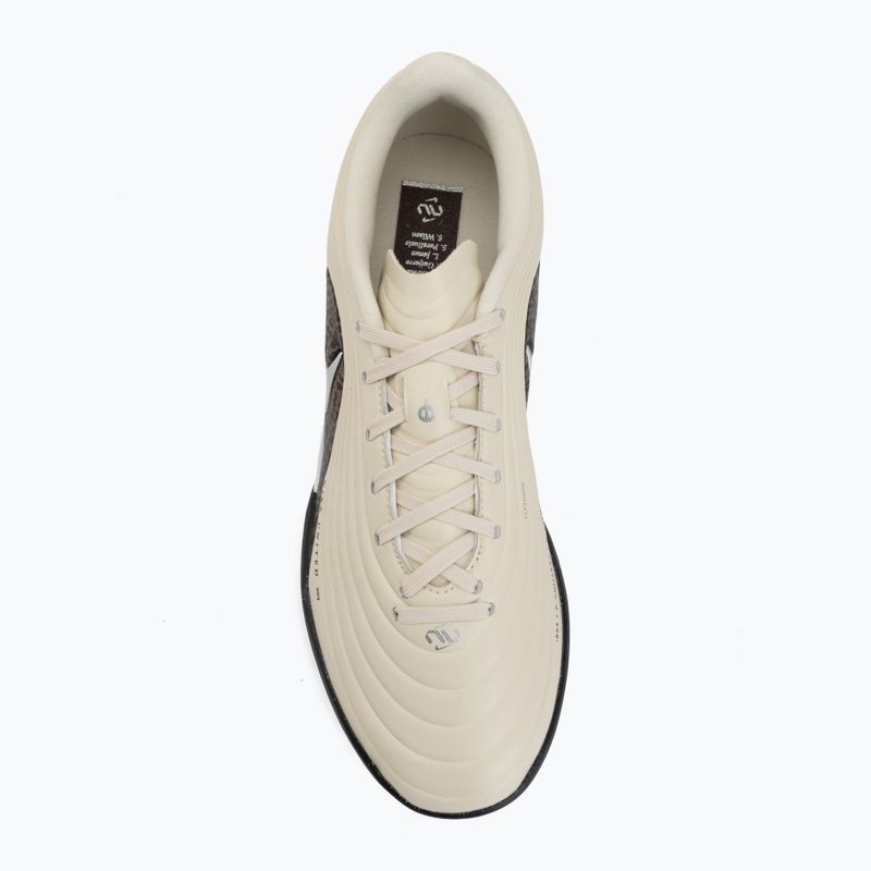 Pánské kopačky Nike United Tiempo Maestro Academy TF fossil/burgundy crush/metallic silver 5
