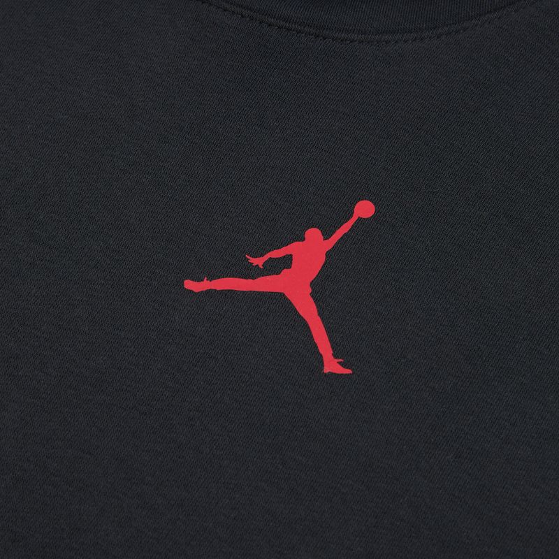 Dámská mikina Jordan Fleece Hoodie black/gym red 8