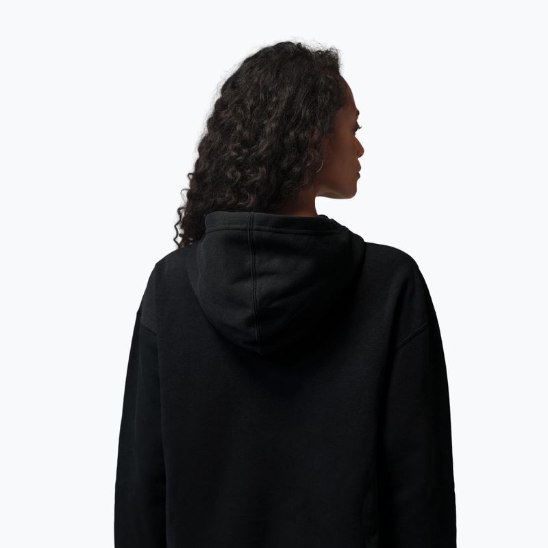 Dámská mikina Jordan Fleece Hoodie black/gym red 3