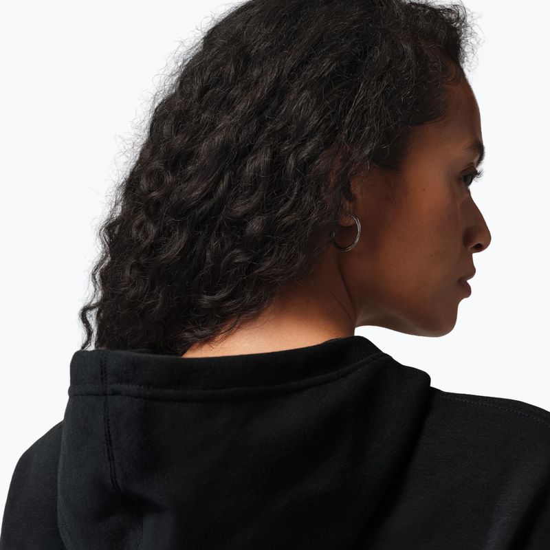 Dámská mikina Jordan Fleece Hoodie black/gym red 5