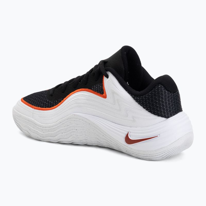 Pánské basketbalové boty Nike Precision 8 Low black/white/picante red 3
