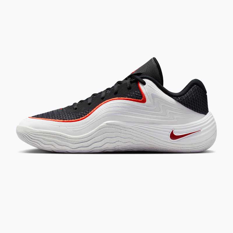 Pánská basketbalová obuv Nike Precision 8 Low black/white/picante red 2