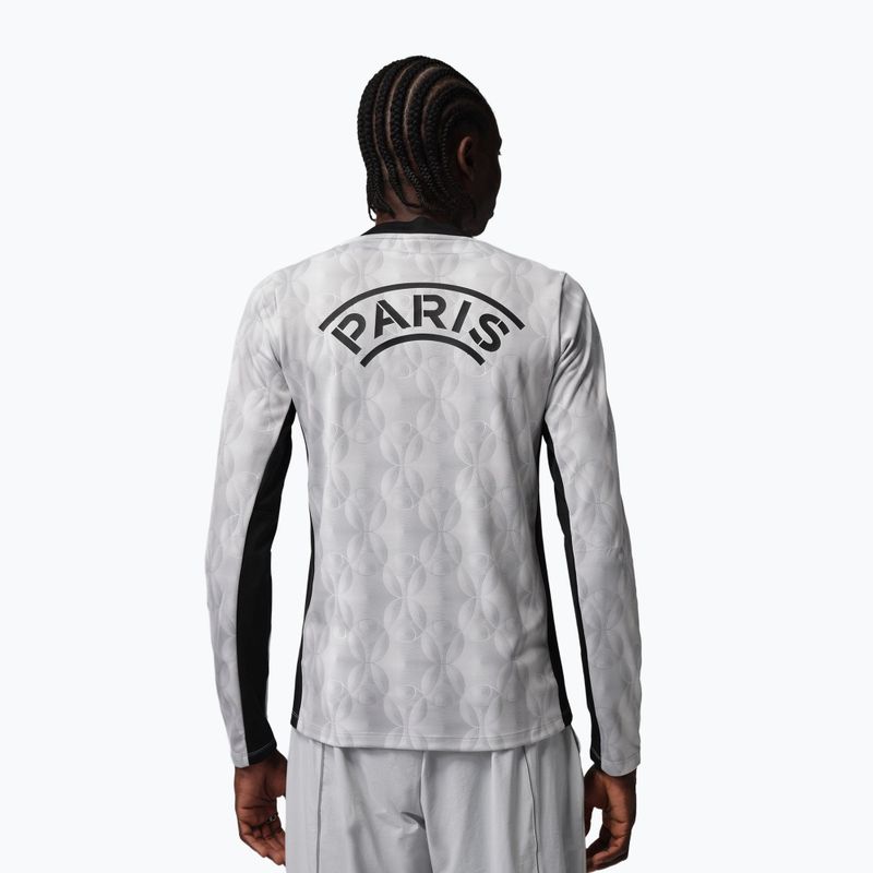 Pánský fotbalový dres Longsleeve Nike Paris Saint-Germain Academy Pro Warm SE medium grey/black/black 3