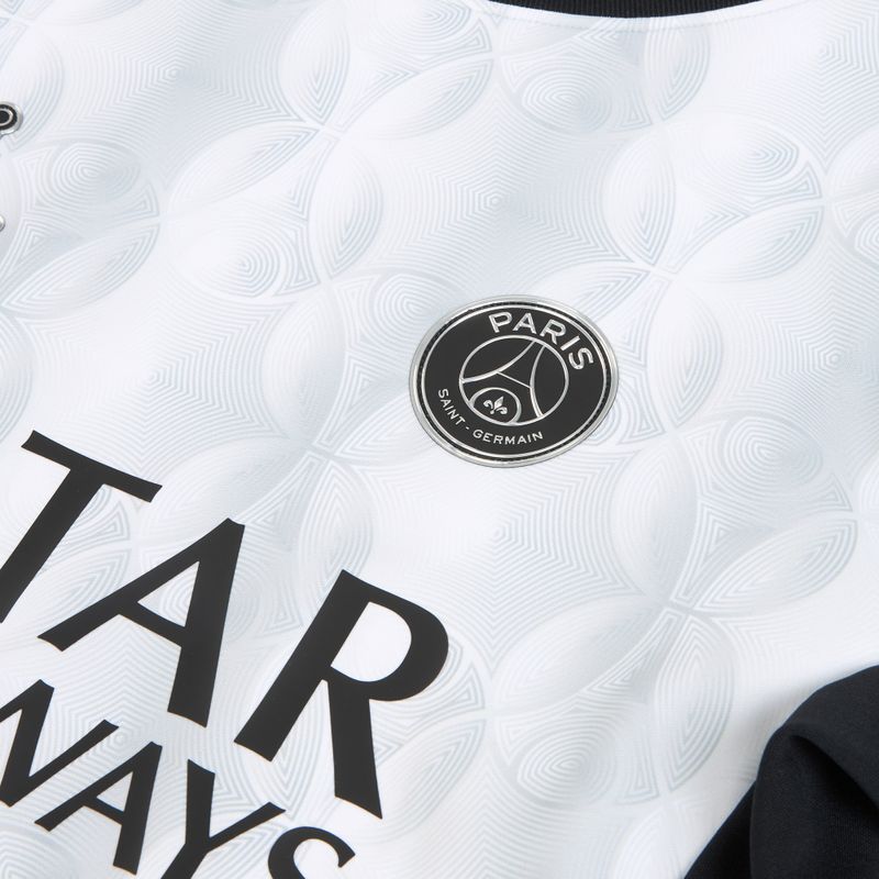 Pánský fotbalový dres Longsleeve Nike Paris Saint-Germain Academy Pro Warm SE medium grey/black/black 10